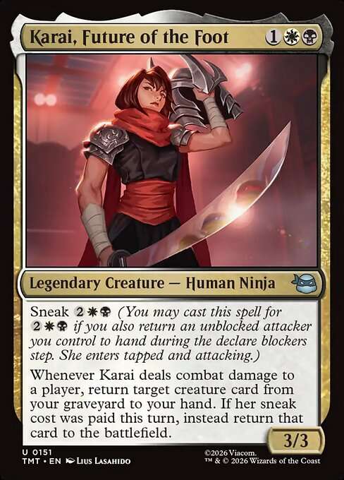 Karai, Future of the Foot [Foil]