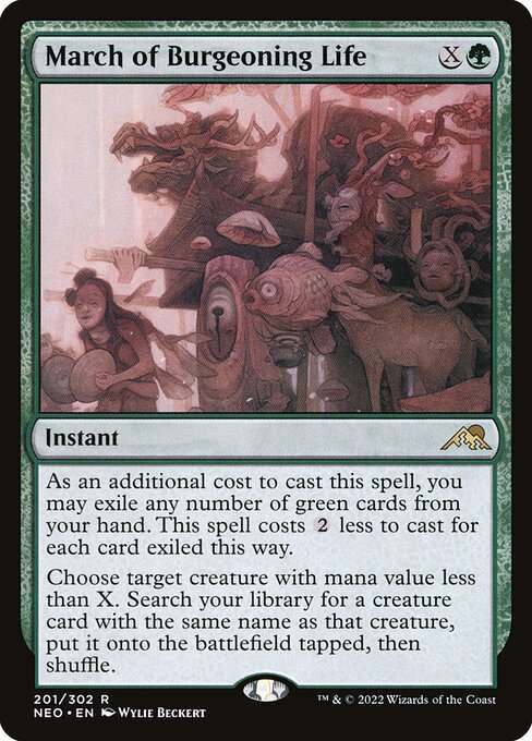 March of Burgeoning Life [Foil]