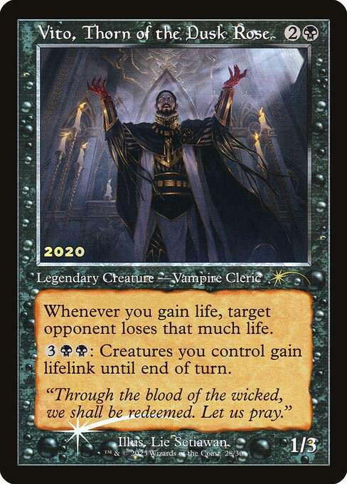 Vito, Thorn of the Dusk Rose [Foil]