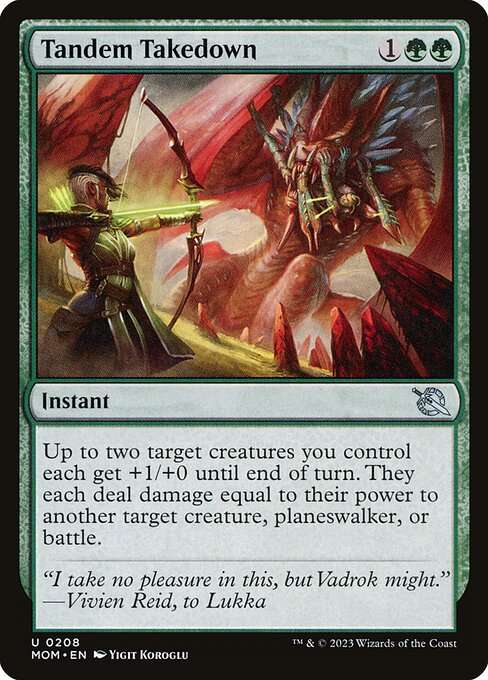 Tandem Takedown [Foil]
