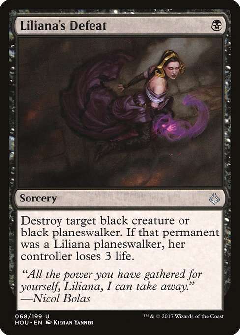 Liliana's Defeat [Foil]