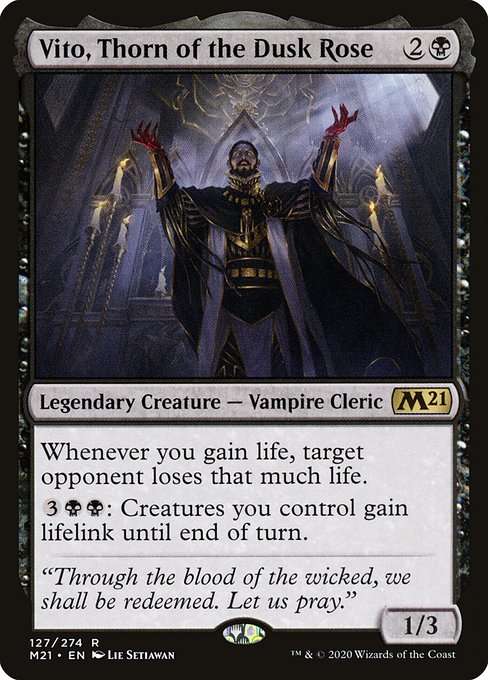 Vito, Thorn of the Dusk Rose [Foil]