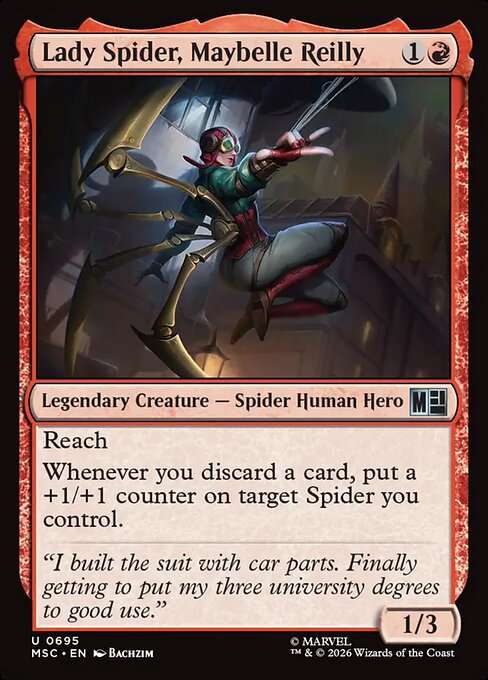 Lady Spider, Maybelle Reilly