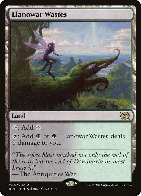 Llanowar Wastes [Foil]