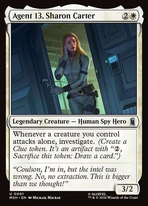 Agent 13, Sharon Carter [Foil]