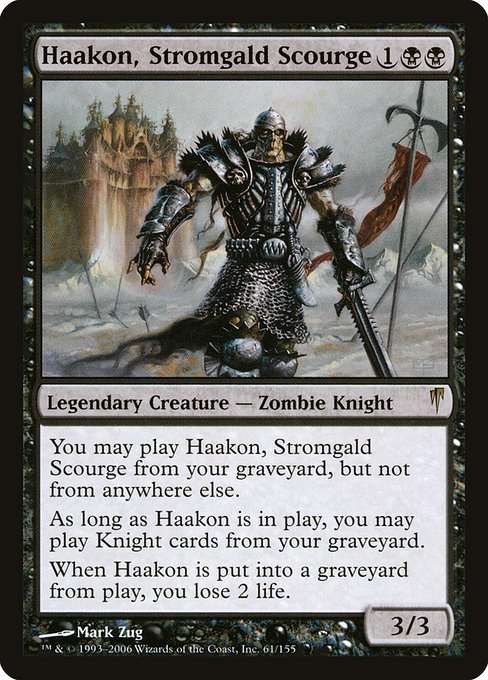 Haakon, Stromgald Scourge [Foil]