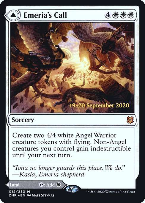 Emeria's Call // Emeria, Shattered Skyclave [Foil]
