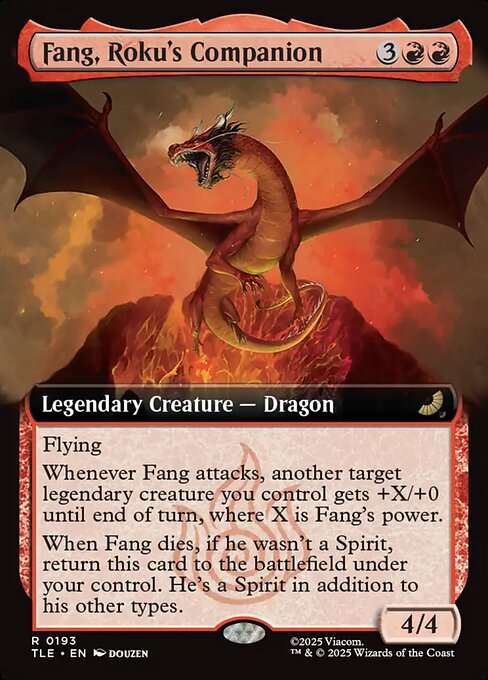 Fang, Roku's Companion [Foil]