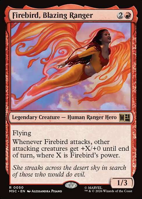 Firebird, Blazing Ranger [Foil]
