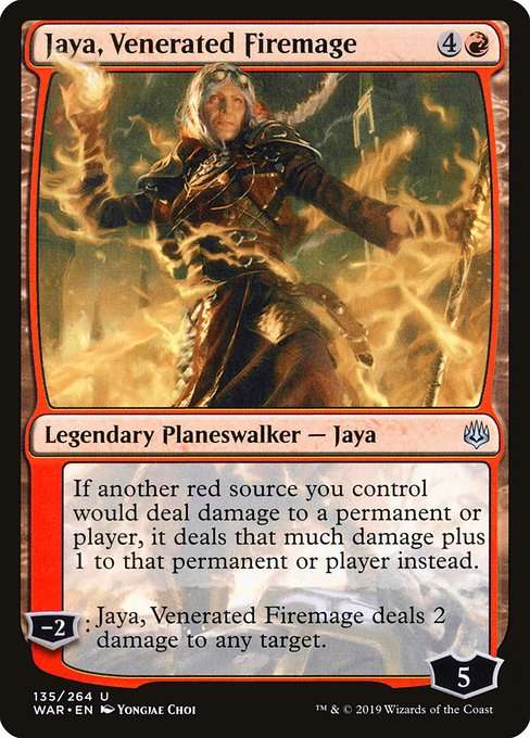 Jaya, Venerated Firemage [Foil]