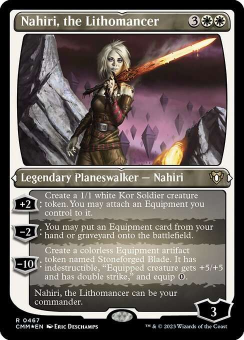 Nahiri, the Lithomancer [Etched]