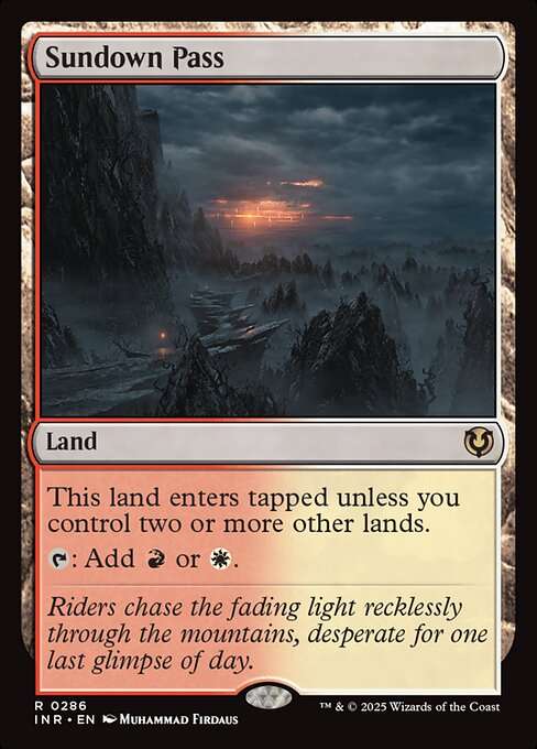 Sundown Pass [Foil]