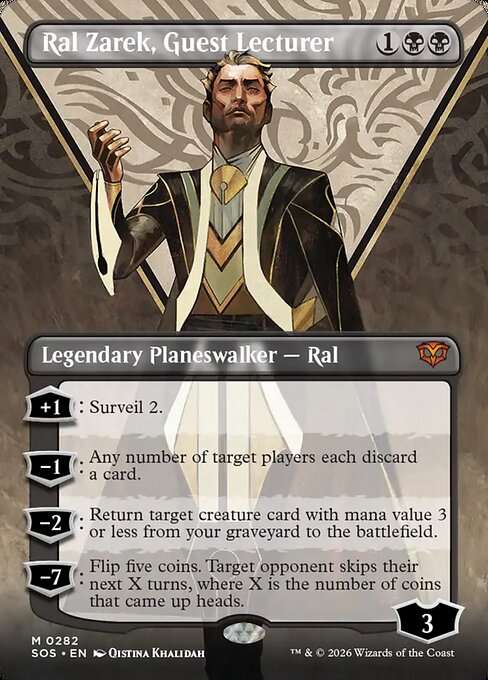 Ral Zarek, Guest Lecturer [Foil]
