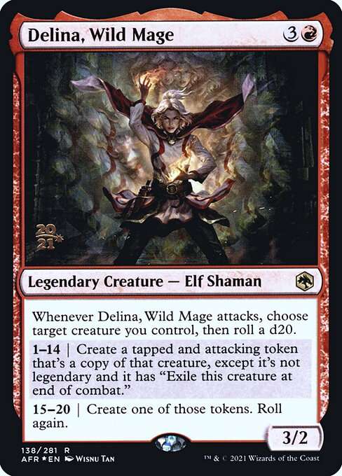Delina, Wild Mage [Foil]