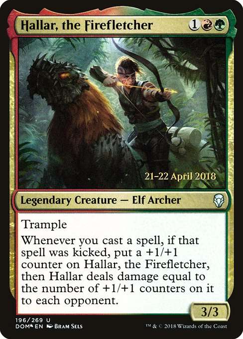 Hallar, the Firefletcher [Foil]
