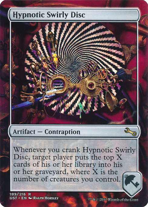 Hypnotic Swirly Disc [Foil]