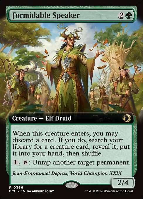 Formidable Speaker [Foil]