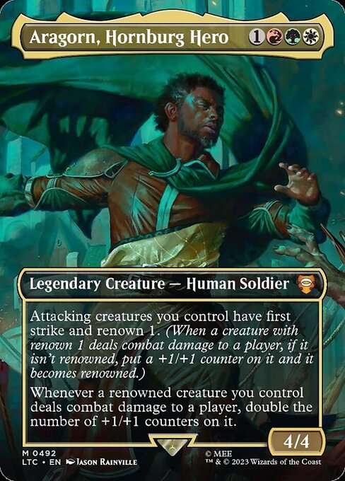 Aragorn, Hornburg Hero [Foil]