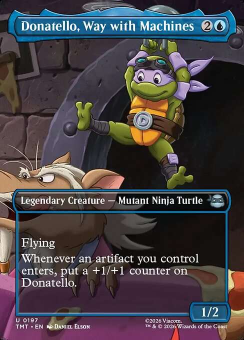 Donatello, Way with Machines [Foil]