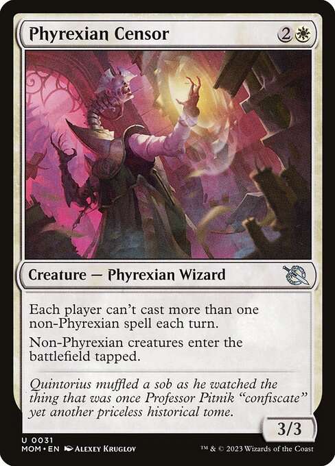 Phyrexian Censor [Foil]