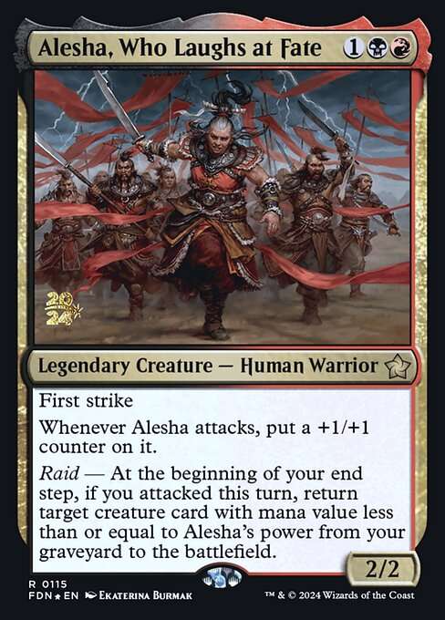 Alesha, Who Laughs at Fate [Foil]