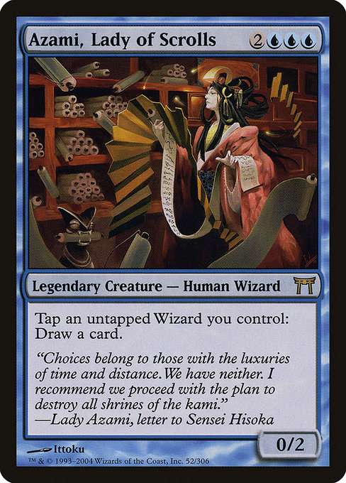 Azami, Lady of Scrolls [Foil]
