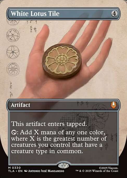 White Lotus Tile [Foil]