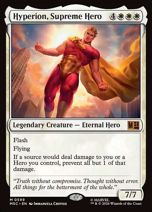 Hyperion, Supreme Hero [Foil]