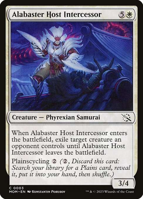 Alabaster Host Intercessor [Foil]