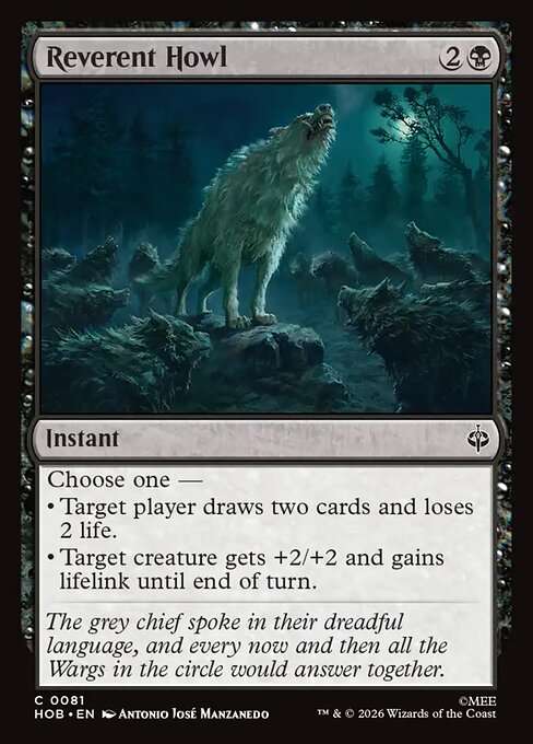 Reverent Howl [Foil]