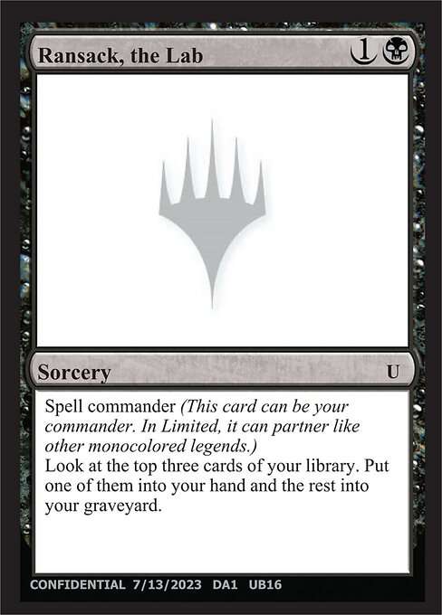 Ransack, the Lab