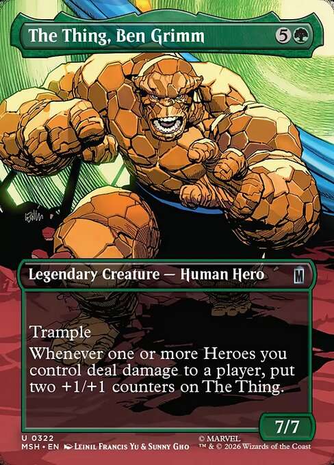 The Thing, Ben Grimm [Foil]