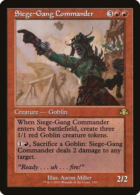 Siege-Gang Commander [Foil]