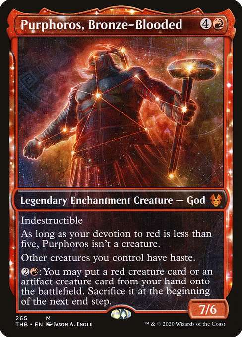 Purphoros, Bronze-Blooded [Foil]