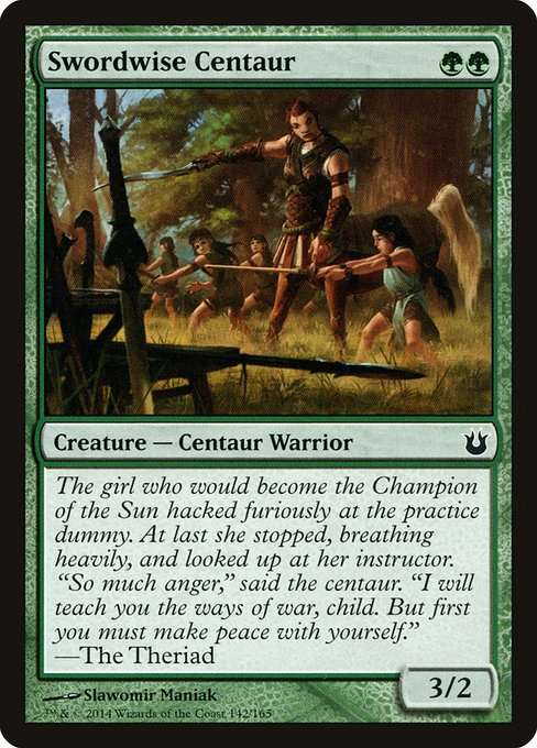 Swordwise Centaur [Foil]