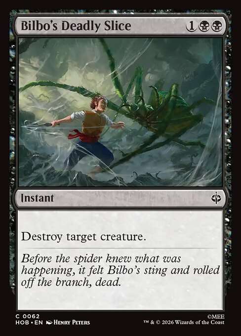 Bilbo's Deadly Slice [Foil]