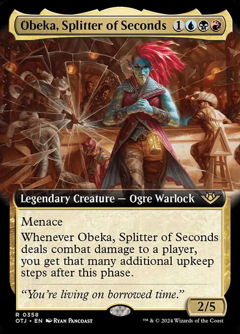 Obeka, Splitter of Seconds [Foil]