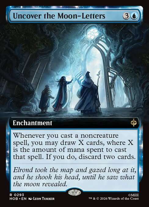 Uncover the Moon-Letters [Foil]