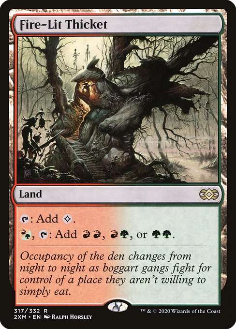 Fire-Lit Thicket [Foil]