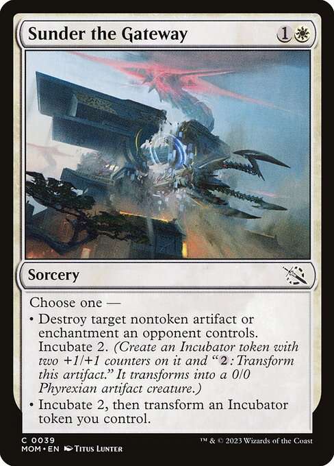 Sunder the Gateway [Foil]