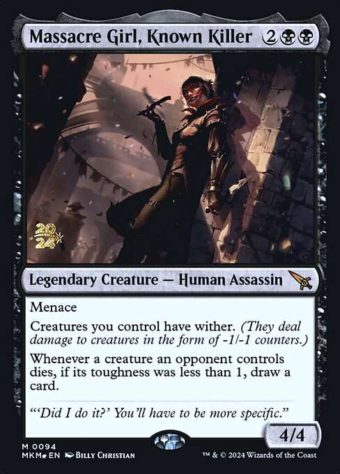 Massacre Girl, Known Killer [Foil]