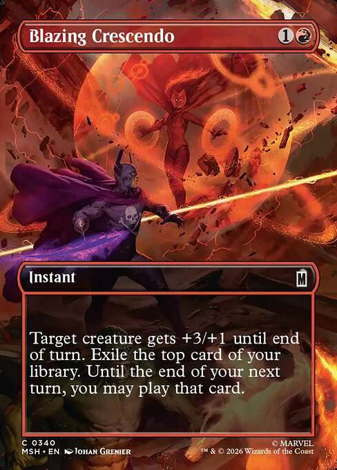 Blazing Crescendo [Foil]