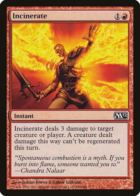 Incinerate [Foil]