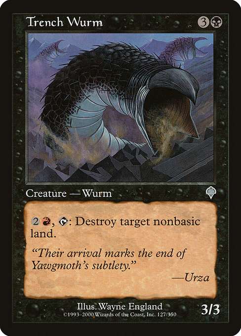 Trench Wurm [Foil]