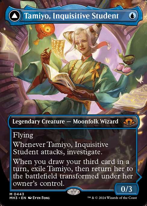 Tamiyo, Inquisitive Student // Tamiyo, Seasoned Scholar [Foil]