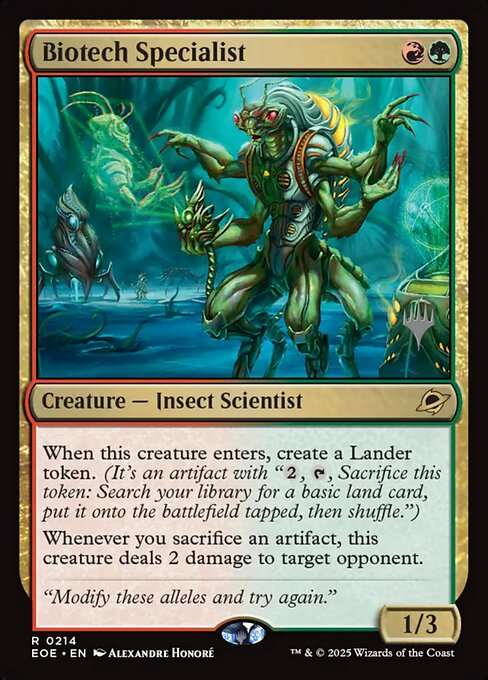 Biotech Specialist [Foil]