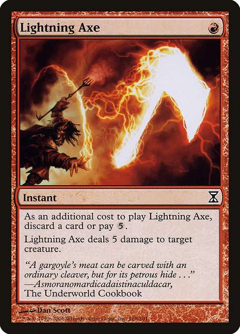 Lightning Axe [Foil]