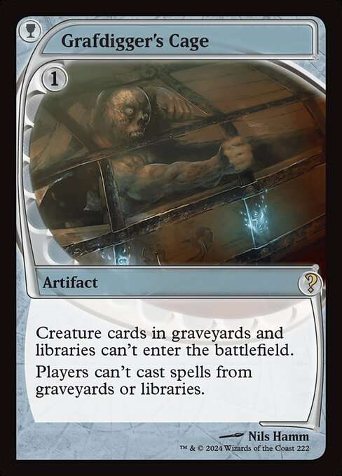 Grafdigger's Cage [Foil]