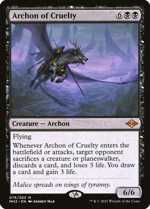 Archon of Cruelty [Foil]