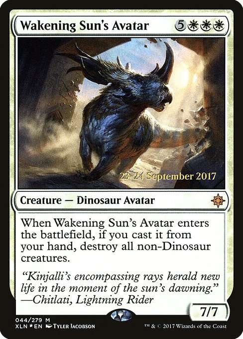 Wakening Sun's Avatar [Foil]